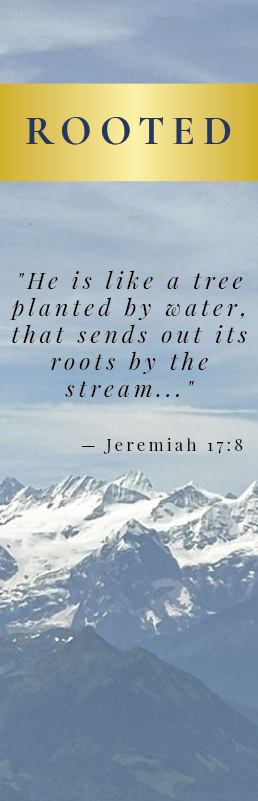 Rooted Scripture Printable Bookmarks - Set of 4 Digital Downloads